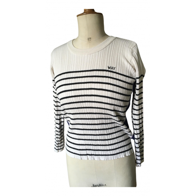 Pre-owned Ikks Top In White