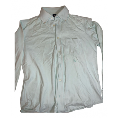 Pre-owned Fay Shirt In Turquoise