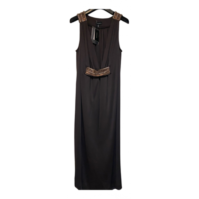 Pre-owned Borbonese Mid-length Dress In Brown
