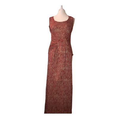 Pre-owned Hoss Intropia Maxi Dress In Red