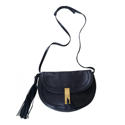Pre-owned Altuzarra Leather Handbag In Black
