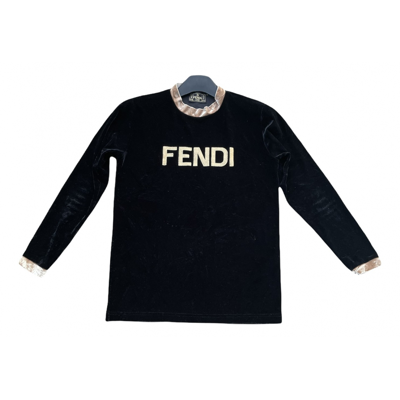 Pre-owned Fendi Knitwear In Black