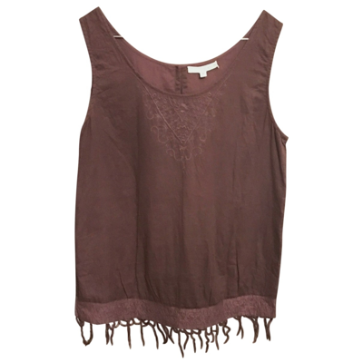 Pre-owned Ba&sh Camisole In Brown