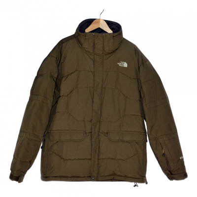 Pre-owned The North Face Coat In Green