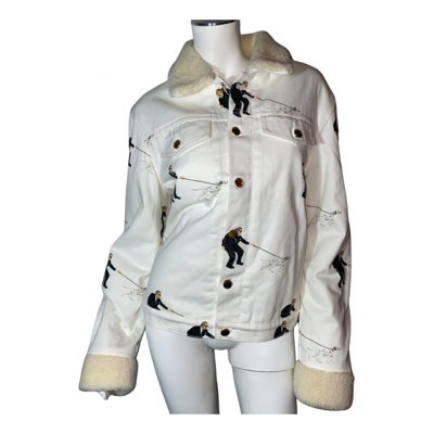 Pre-owned Casablanca Jacket In White