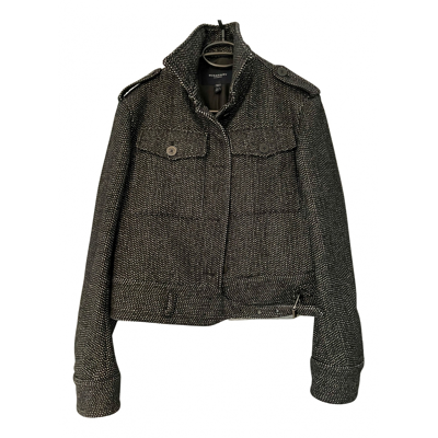 Pre-owned Burberry Cashmere Jacket In Anthracite