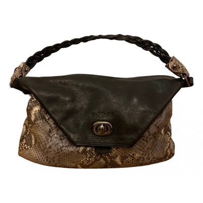Pre-owned Baldinini Leather Handbag In Brown