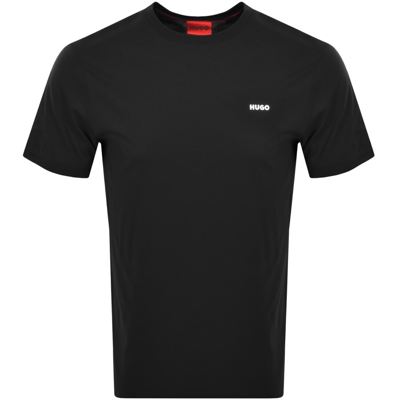 Hugo Dero222 Crew Neck Short Sleeve T Shirt Black
