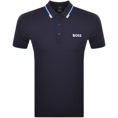 Boss Athleisure Boss Paddy Pro Polo T Shirt Navy