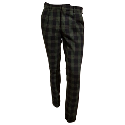 Pre-owned Manuel Ritz Trousers In Green