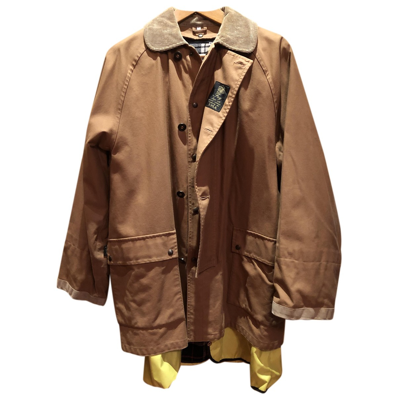 Pre-owned Fay Jacket In Camel