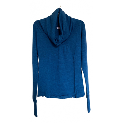 Pre-owned Nolita Wool Blouse In Blue