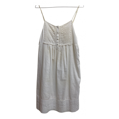 Pre-owned Yerse Mini Dress In White