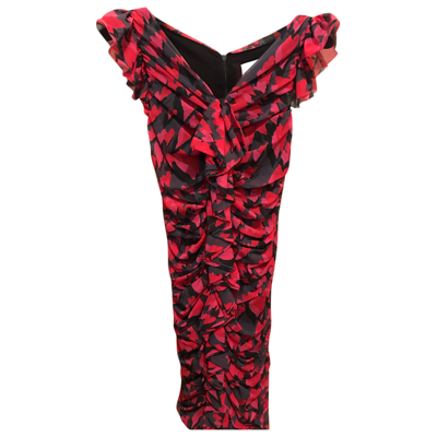 Pre-owned Silvian Heach Dress In Red