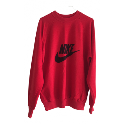 Pre-owned Nike Sweatshirt In Red