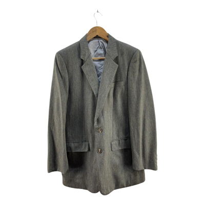 Pre-owned Givenchy Wool Jacket In Green