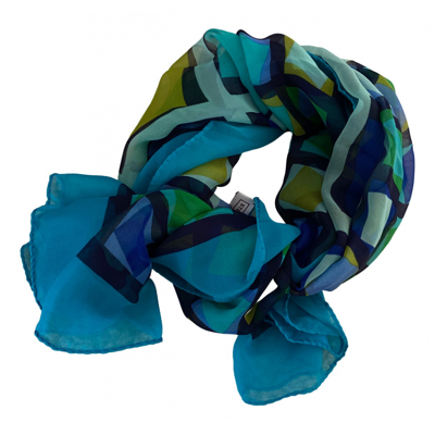 Pre-owned Stefanel Scarf In Multicolour