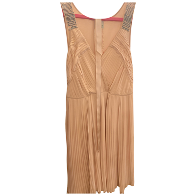 Pre-owned Patrizia Pepe Mid-length Dress In Pink