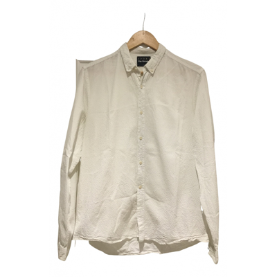 Pre-owned The Kooples Spring Summer 2020 Shirt In White