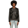 JOHN ELLIOTT BLACK LEATHER MOTO JACKET