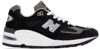 New Balance Black Made In Us 990v2 Sneakers In Black