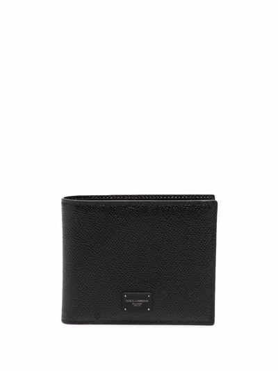 Dolce E Gabbana Men's Black Leather Wallet