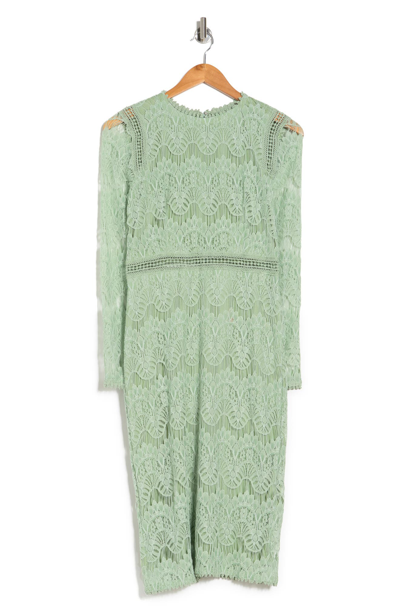 Love by design lace long sleeve midi dress hotsell