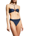 Cult Gaia Ceres Bikini Bottoms In Ink