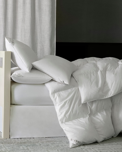 Sferra 800-fill European Down Heavy Weight Twin Duvet In White