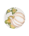 Vietri Pumpkins Round Platter W/ Pumpkin