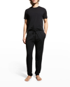 2(x)ist Men's Luxurious Modal Lounge Pants In 00101 - Black
