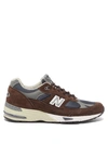 New Balance Made In Uk 991 Suede And Mesh Trainers In Blue