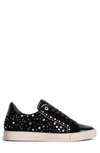 Zadig & Voltaire Women's Vintage Patent Embellished Low Top Sneakers In Noir