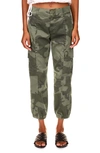 Sanctuary Rebel Standard Rise Pant In Camo In Hiker Camo