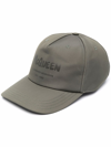 Alexander Mcqueen Logo-printed Cap In Green