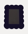 Addison Ross Navy Lacquer 5x7' Photo Frame In Navy