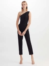 OSCAR DE LA RENTA ONE SHOULDER JUMPSUIT