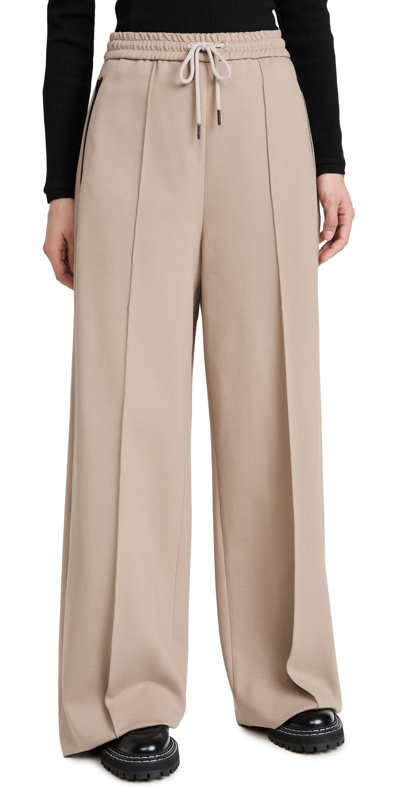 Rokh Beige Tracksuit Lounge Trousers In 887burlywoodbeige