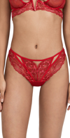 Thistle And Spire Kane Cutout Thong In Chili