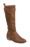 Journee Collection Lelanni Knee High Boot In Brown