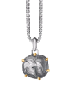 David Yurman Men's Sterling Silver & 18k Yellow Gold Zodiac Amulet Enhancer In Gemini