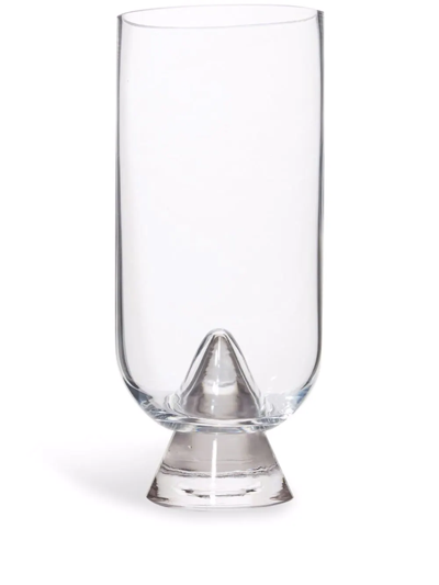 Aytm Glacies Glass Vase In White