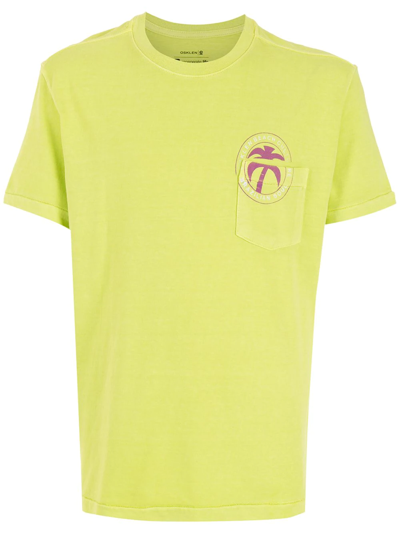 Osklen Beach Culture Crewneck T-shirt In Green