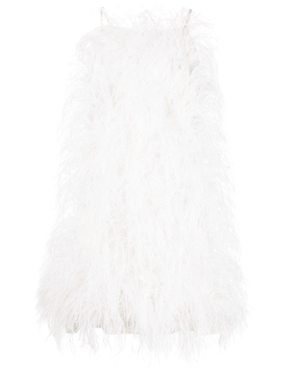 CULT GAIA SHANNON FEATHER DRESS