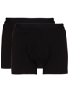 Organic Basics Ten-pack Logo-waistband Boxers In Black