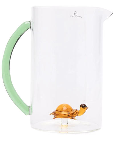 Ichendorf Milano Animal Farm Turtle Detail Vase In Neutrals