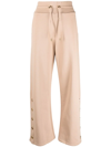 BALMAIN SIDE-BUTTON DETAIL TROUSERS