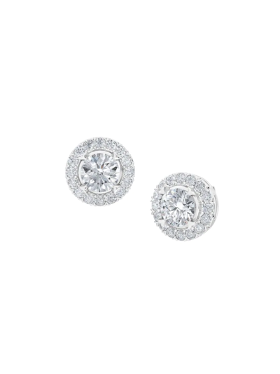 Saks Fifth Avenue Women's 14k White Gold & 1.25 Tcw Lab-grown Diamond Stud Earrings