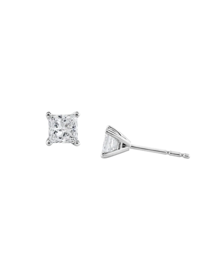 Saks Fifth Avenue Women's 14k White Gold & 1 Tcw Lab-grown Diamond Stud Earrings