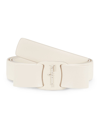 Ferragamo Women's Viva Leather Belt In Ceylon